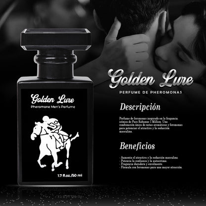 GOLDEN LURE - PERFUME CON FEROMONAS PARA HOMBRE