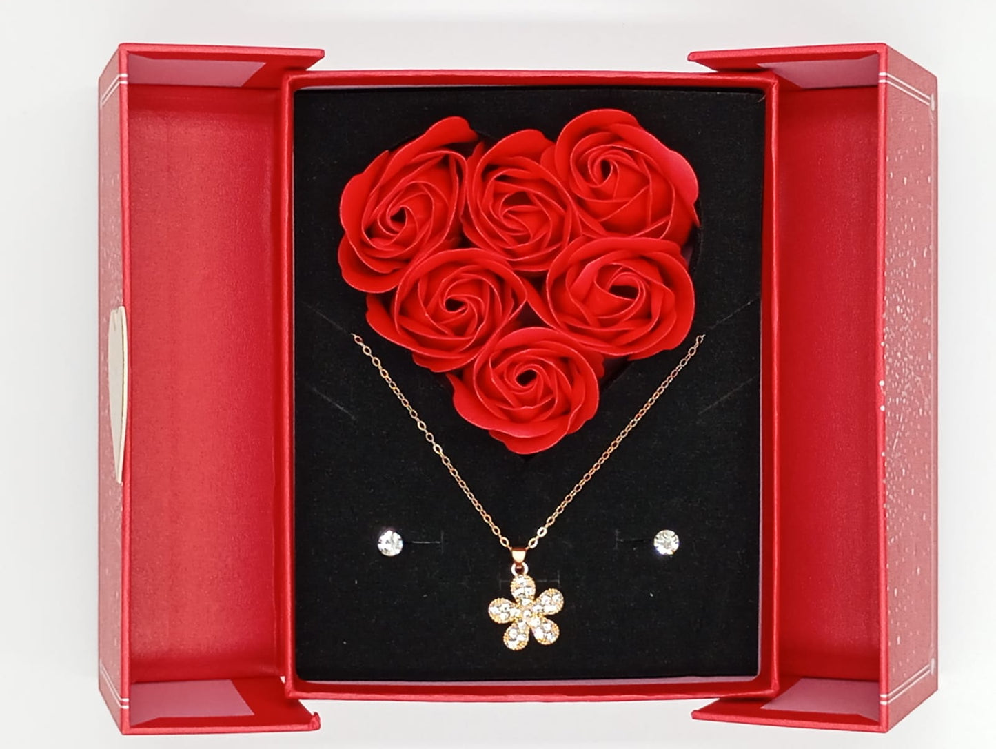 JOYERO CON ROSAS PARA MAMA + BOLSA DE REGALO