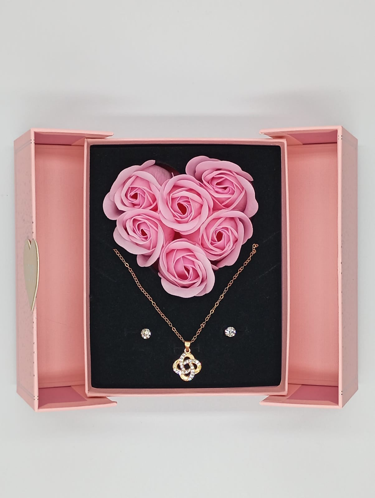 JOYERO CON ROSAS PARA MAMA + BOLSA DE REGALO