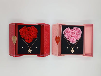 JOYERO CON ROSAS PARA MAMA + BOLSA DE REGALO